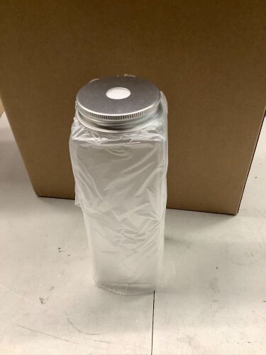Set of 12 - Custom Cold Drink Cup Bottle for Soft Drinks with Large Bottle Mouth