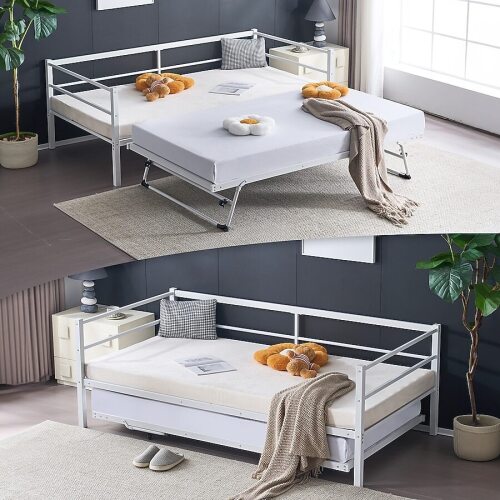 Twin Size Daybed with Pop Up Trundle