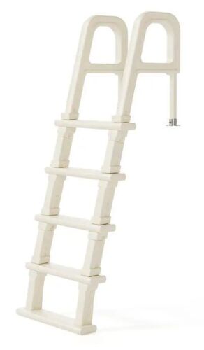 47-54in Pool Ladder 5-Step Pool Stairs with Double Handrails for Inground Pools, Pool Steps, Above Ground Swimming Pools