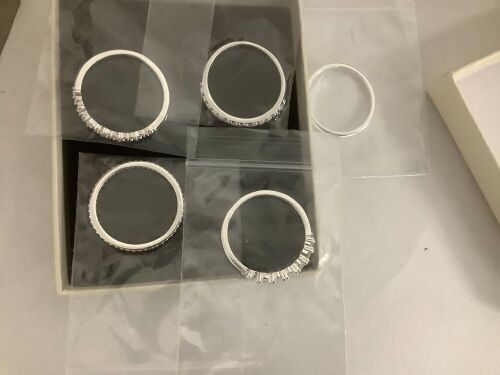 Stackable Silver Rings for Women