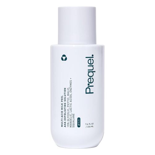 Skin Multi-Acid Milk Peel, Professional Exfoliating Solution. 15% Glycolic Acid Face Peel with Lactic Acid and Enzymes. Hydrating Chemical Exfoliant. Clinical Strength Formula
