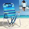 VINGLI 17-in Backpack Beach Chair