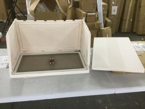 Onail 1 Tier Folding Cabinet