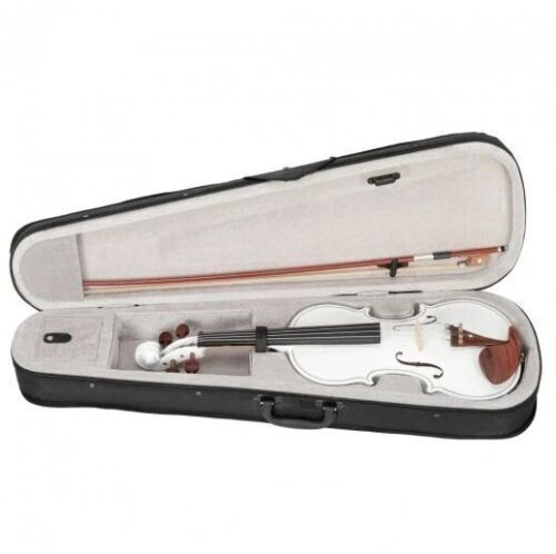 Glarry GV103 4/4 Spruce Panel Violin White