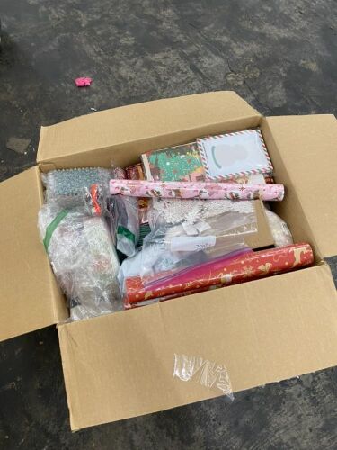 Box of Christmas Items