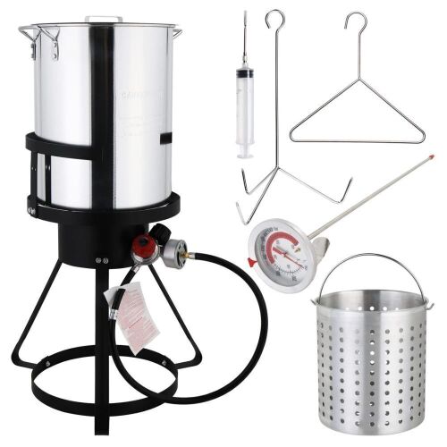 ROVSUN 30 QT Outdoor Propane Turkey Fryer Kit