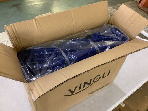 VINGLI 15-ft 12Mil Round Heavy Duty Solar Pool Cover for Above Ground Pool Blue