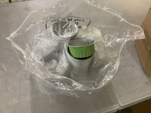 Mini Aluminum Baking Cups with Lids