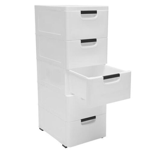 5 Drawer Plastic Storage Unit