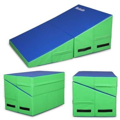 Matladin Gymnastics Cheese Wedge Incline Mat, 32.7" x 23.6" x 13.4"
