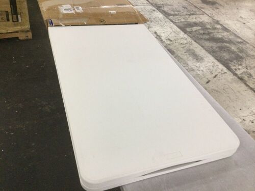 8 FT Folding Portable Plastic Long Table with Carrying Handle