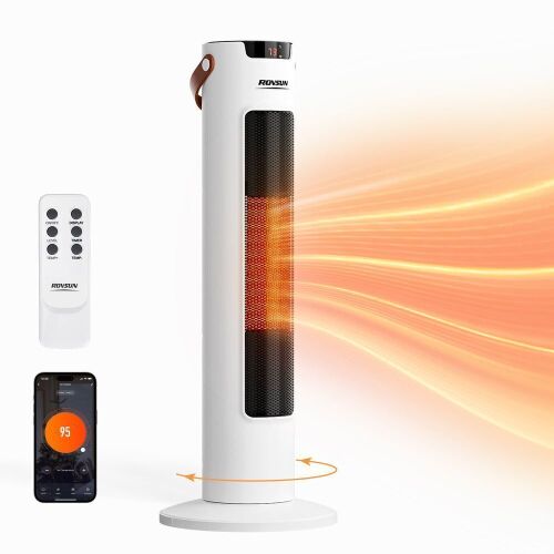 ROVSUN 30" High 1500W 120V Electric Tower Heater