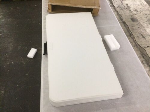 34" Square Bi-Folding Portable Plastic Dining Card Table