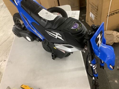 Kids Ride On Electric Dirt Bike - Missing Hardware