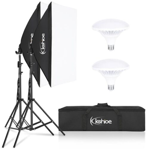 LED Photography Softbox Video Lighting Kit 20"x27"