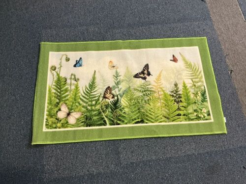 Botanical Garden Rug, 44x26, Lot of 6