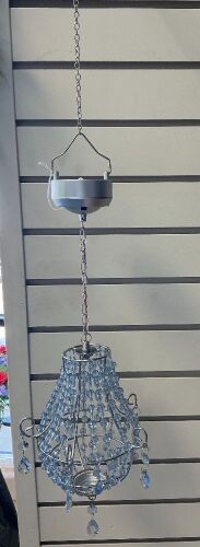 Solar Blue Chandelier Mobile, Lot of 2