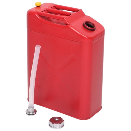 5 Gallon Metal Storage Jar, Versatile Liquid Container for Cars, Trucks, Durable 5 Gallon Metal Jar for Automotive Equipment, Spout & Handle Include