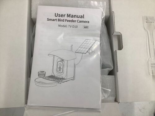 Smart Bird Feeder Camera with AI Bird Recognition