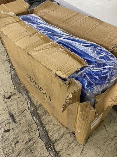 VINGLI 36-ft x 18-ft 12Mil Rectanglar Heavy Duty Solar Pool Cover for Above Ground Pool Blue