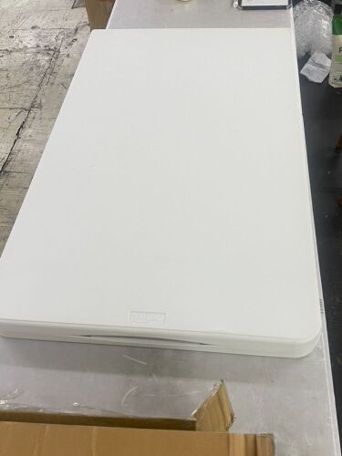 8 FT Folding Portable Plastic Long Table with Carrying Handle