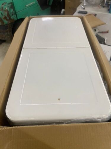 80 Quart Portable Outdoor Patio Rolling Cooler Cart White