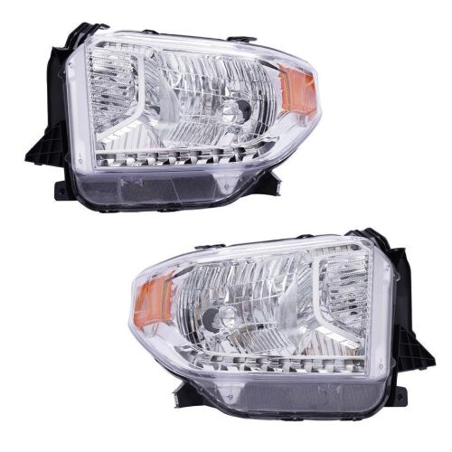 Halogen Headlights for 2014-2017 Toyota Tundra