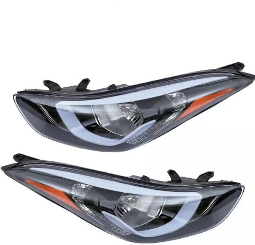 Halogen Headlights for Hyundai Elantra 2014-2016