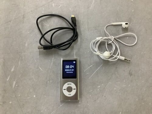 MP3 Player with Headphones
