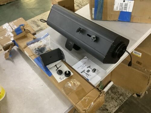 230W Professional Stage Spotlight with Adjustable Height Tripod Stand - Shutter Bent & Won't Open Completely