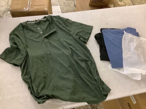 JMIERR Men's Shirts, 3 Pack, 2XL