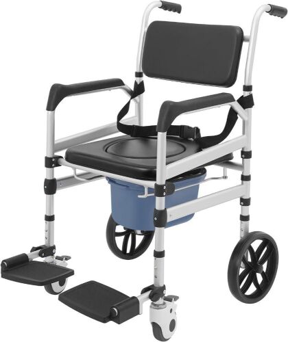 Foldable Shower Chair with Wheels