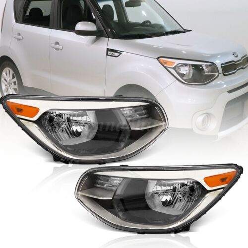 Halogen Headlights for Kia Soul 2014-2019