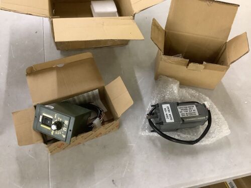 Gear Motor with Speed Controller