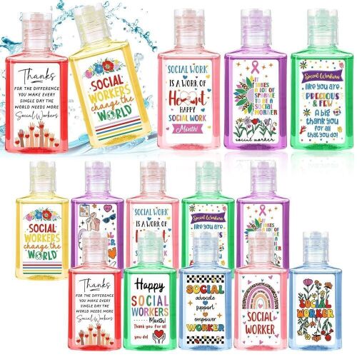 Social Worker Appreciation Mini Hand Soaps, 50pc