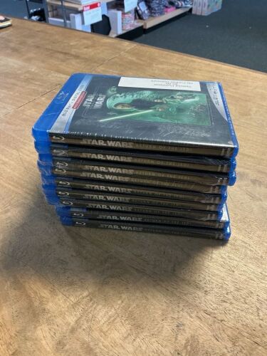 Star Wars Blue Ray, Lot of 9