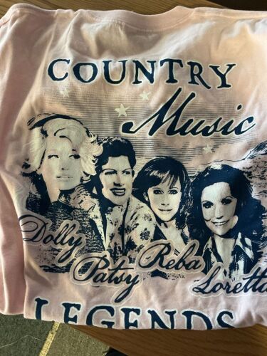Country Music Legands T-Shirts, Lot Of 12, 6 Large, 6 X Large