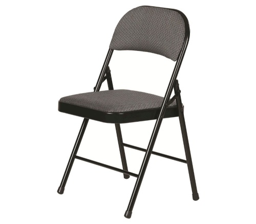 Lot of (2) Upholstered Folding Chairs - Lot 655