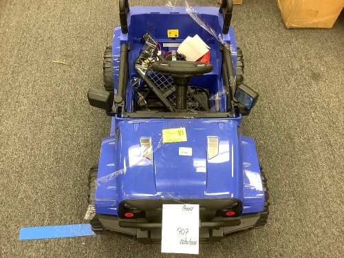 12V Kids Ride-On Truck Car w/ Parent Remote Control, Spring Suspension - Lot 707