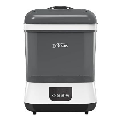 Dr. Brown's All-in-One Sterilizer and Dryer for Baby Bottles, Parts and Other Newborn Essentials