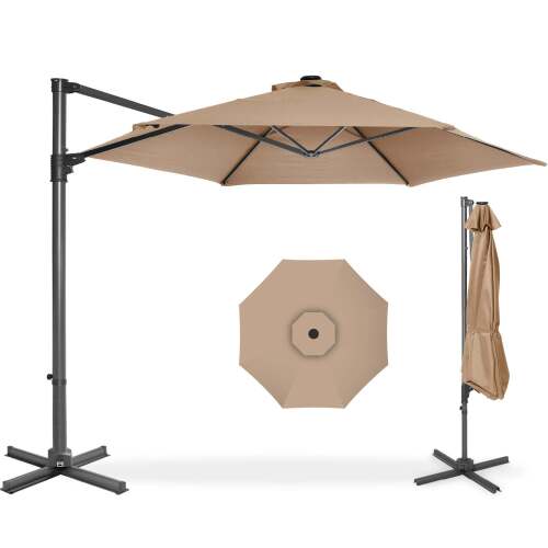 360 Rotating Cantilever Offset Patio Umbrella - 10ft