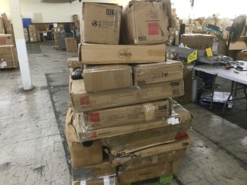 Pallet of Uninspected Return Items