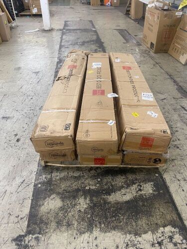 Lot of (6) Cantilever Patio Umbrellas - Uninspected