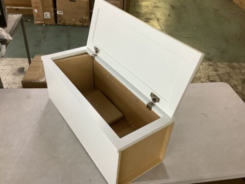 Hampton Bay Courtland 12 in. W x 12 in. D x 30 in. H Assembled Shaker Wall Kitchen Cabinet in Polar White
