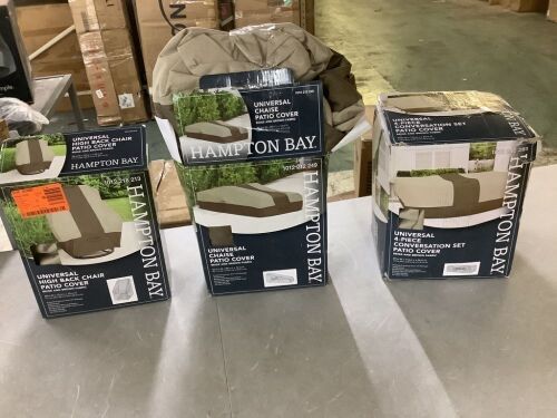 Lot of (3) Outdoor Patio Furniture Covers - Uninspected