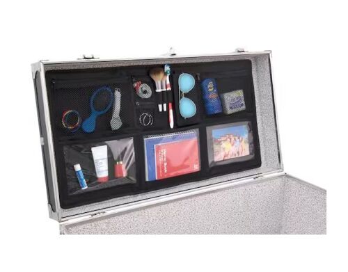 Lot of (2) Black Trunk Lid Organizer 27.5 in.