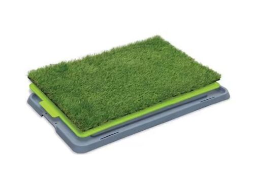 Nearly Natural 16.5 in. x 26.7 in. Indoor/Outdoor Dog Potty with Artificial Grass