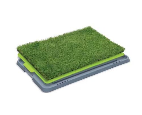 Nearly Natural 16.5 in. x 26.7 in. Indoor/Outdoor Dog Potty with Artificial Grass