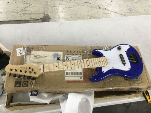 Kids Electric Guitar Beginner Starter Kit w/ 5W Amplifier, 30 in - Broken String