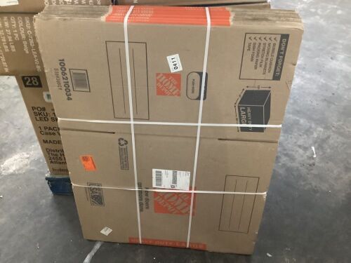 Large Heavy Duty Moving, Shipping, Storage Box with Handles (10 Pack)